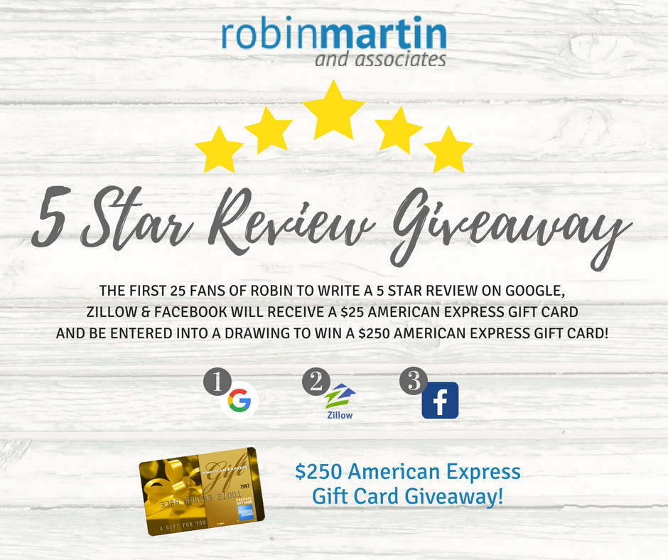 5 Star Review Giveaway