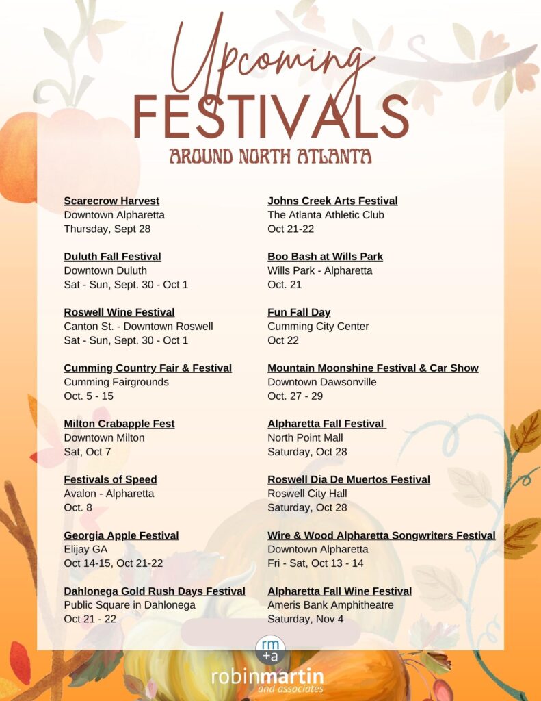 Fall Festivals in North Atlanta