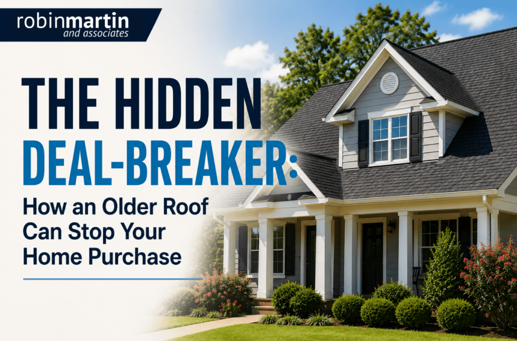 The Hidden Deal-Breaker: How an Older Roof Can Stop Your Home Purchase North Atlanta home with older roof and homeowners insurance concerns