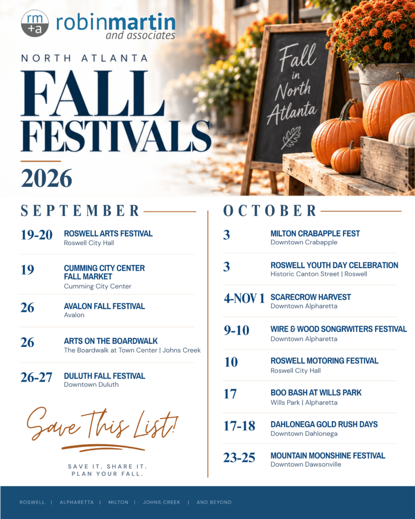2026 North Atlanta Fall Festivals and Events Guide