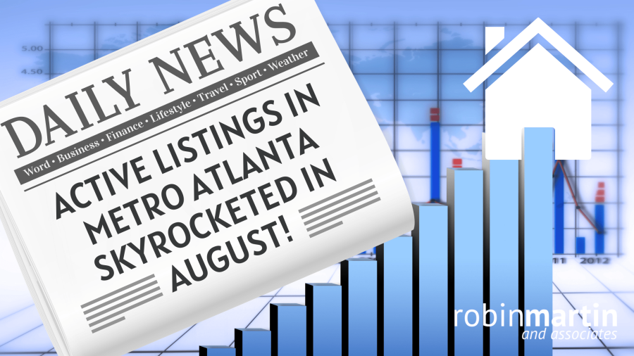 Active Listings in Metro Atlanta Skyrocketed in August